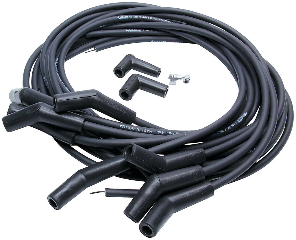ALLSTAR PERFORMANCE 81361 Universal Spark Plug Wire Set 8mm 135 Deg HEI