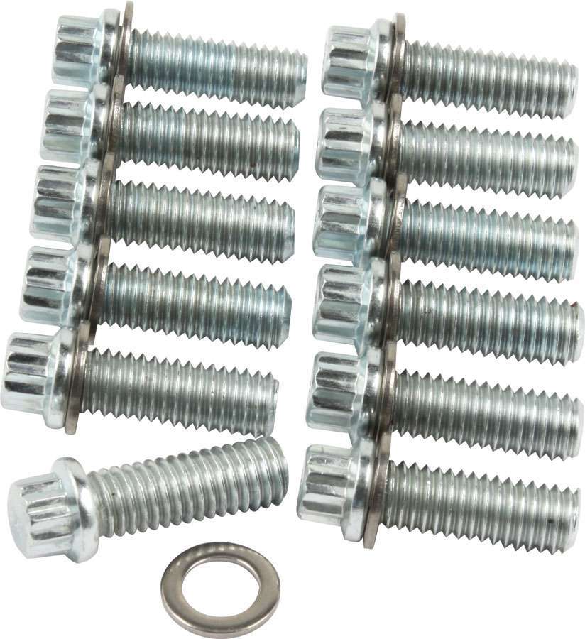 ALLSTAR PERFORMANCE 87010 Intake Bolt Kit SBC 12PT 12pk