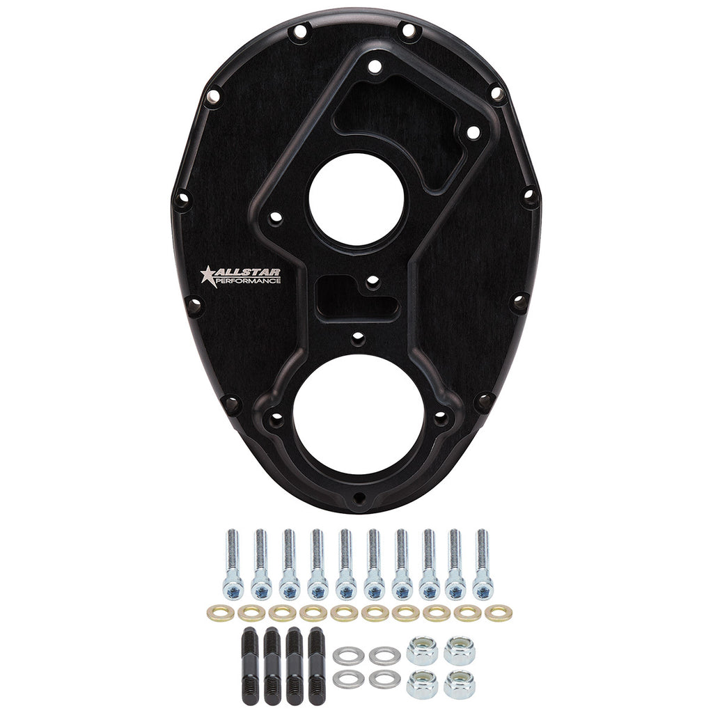 ALLSTAR PERFORMANCE 90080 Sprint Timing Cover Std Cam Billet
