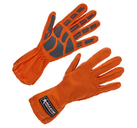 ALLSTAR PERFORMANCE 913044 Driving Gloves Non-SFI Outseam S/L LG Orange
