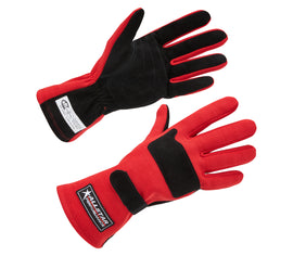 ALLSTAR PERFORMANCE 915072 Driving Gloves SFI 3.3/5 D/L Red Medium