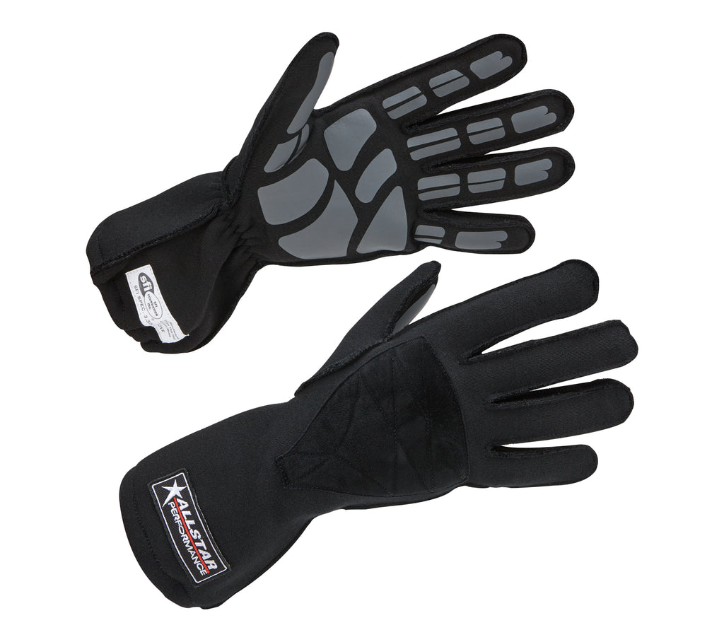 ALLSTAR PERFORMANCE 916011 Driving Gloves SFI 3.3/5 Outseam D/L Small