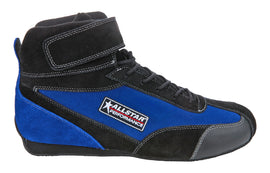 ALLSTAR PERFORMANCE 918222 Driving Shoes Black/Blue SFI3.3/5 Pro Series 7.0