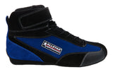 ALLSTAR PERFORMANCE 918229 Driving Shoes Black/Blue SFI3.3/5 Pro Series 10.5