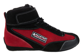 ALLSTAR PERFORMANCE 918727 Driving Shoes Black/Red SFI3.3/5 Pro Series 9.5