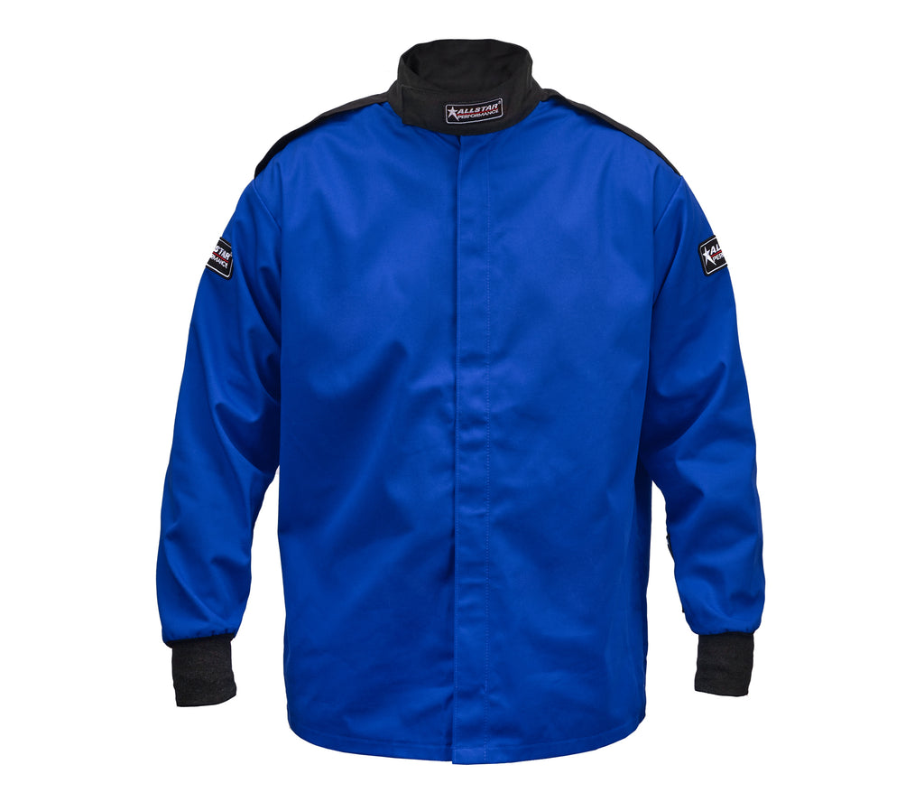 ALLSTAR PERFORMANCE 931121 Driving Jacket SFI3.2A/1 S/L Blue Small