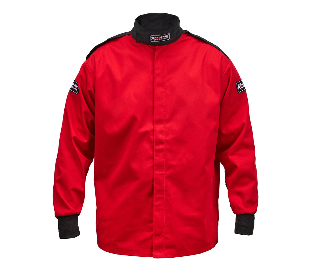 ALLSTAR PERFORMANCE 931175 Driving Jacket SFI3.2A/1 S/L Red X-Large