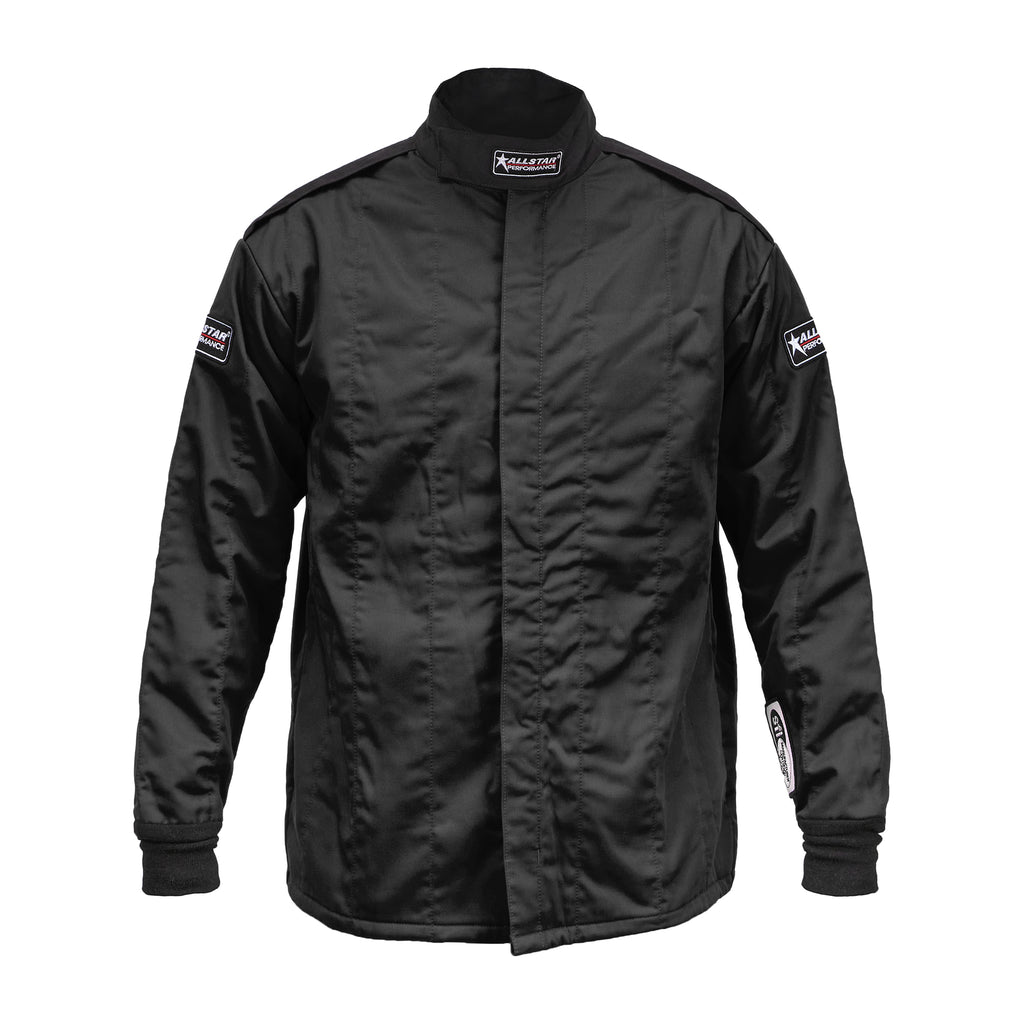 ALLSTAR PERFORMANCE 935113 Driving Jacket SFI3.2A/5 M/L Black Medium Tall