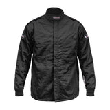 ALLSTAR PERFORMANCE 935113 Driving Jacket SFI3.2A/5 M/L Black Medium Tall