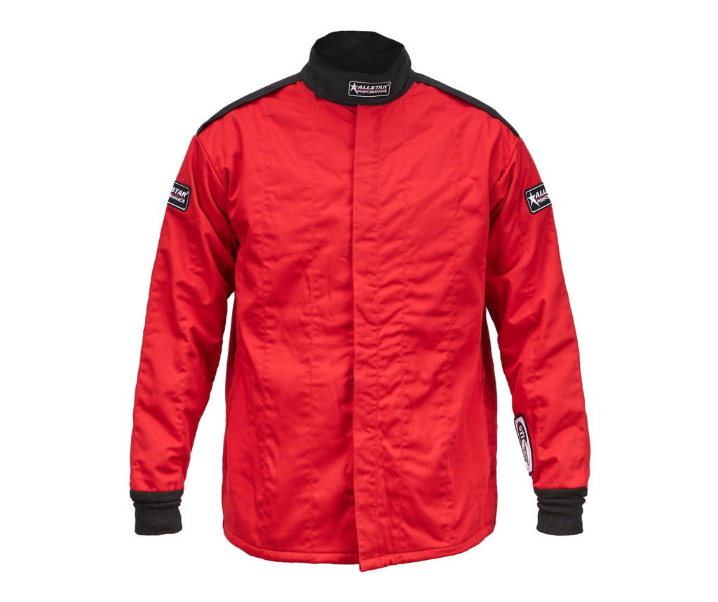 ALLSTAR PERFORMANCE 935175 Driving Jacket SFI3.2A/5 M/L Red X-Large