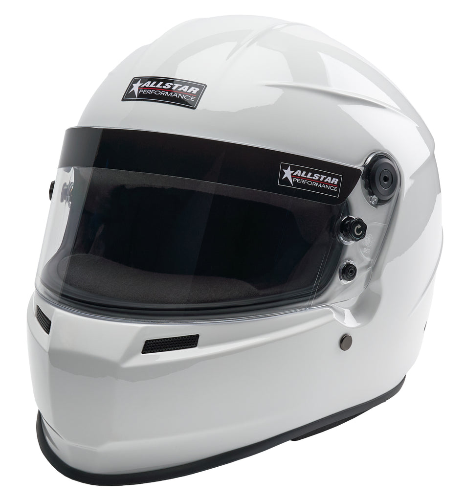 ALLSTAR PERFORMANCE ALL943030 ALLSTAR PERFORMANCE Series 60 SA2025 White Helmet - X-Small, Head and Neck Support Ready