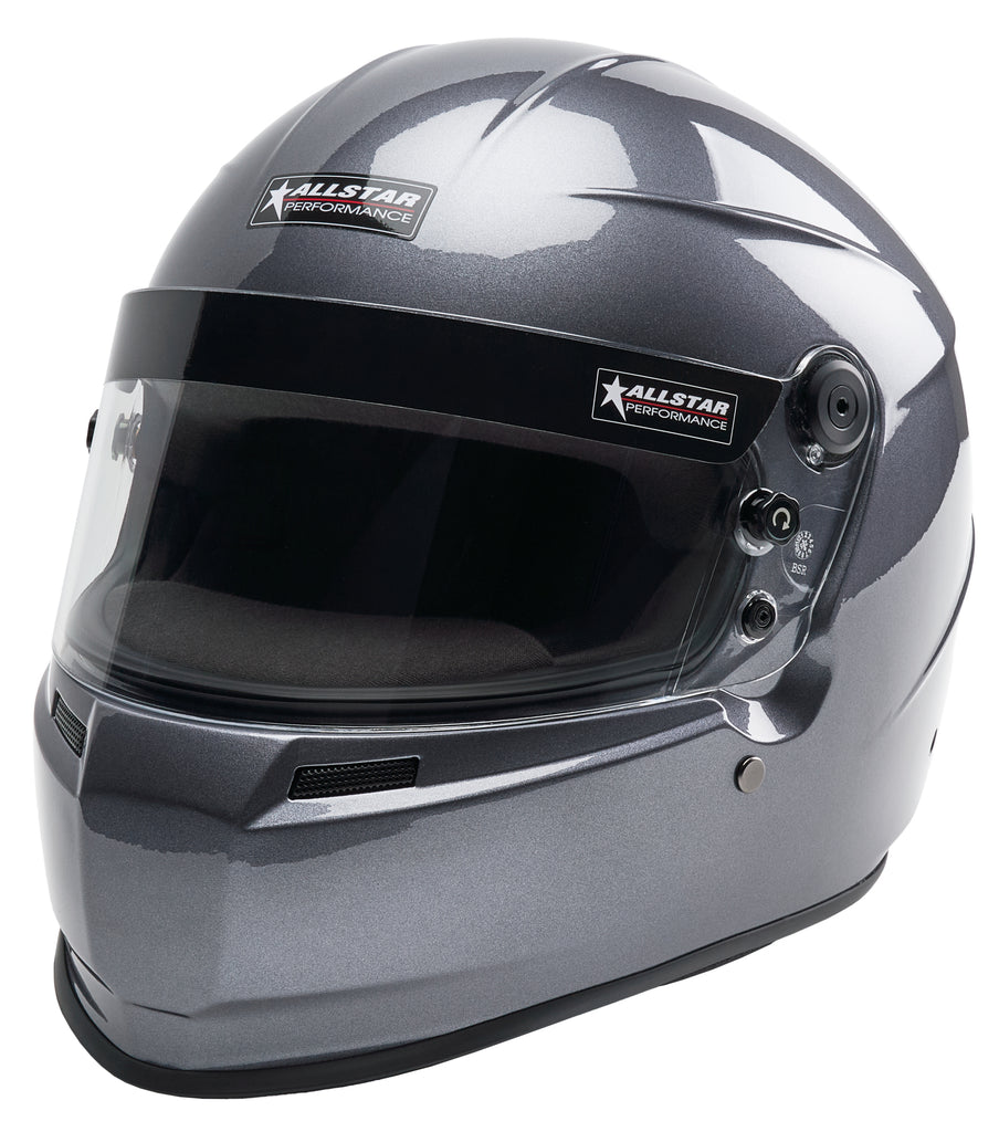 ALLSTAR PERFORMANCE ALL943084 Allstar Performance Series 60 SA2025 Gray Large Helmet with Head and Neck Support Ready