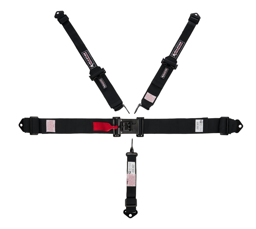 ALLSTAR PERFORMANCE ALL951151 Allstar Performance 5-Point Harness with 3-Inch Lap Belts and 2-Inch Shoulder Straps (Part ALL951151)