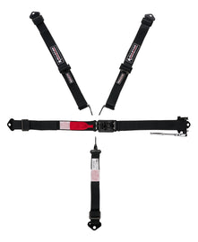 ALLSTAR PERFORMANCE ALL951171 ALLSTAR Performance 5-Point Harness with L&L Ratchet, 2-Inch Wide Racing Seat Belt