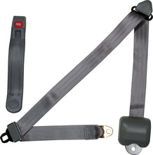 Load image into Gallery viewer, ALLSTAR PERFORMANCE 98116 Seat Belt Retractable 3pt Gray