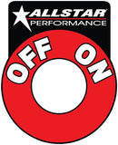 ALLSTAR PERFORMANCE 99045 Decal for Battery Disconnect Switch