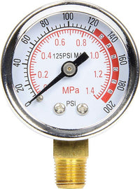ALLSTAR PERFORMANCE 99340 Pressure Gauge for Air Tank