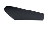 ALLSTAR PERFORMANCE ALL99453 ALLSTAR Performance Spoiler Side Panel for Late Model, Driver Side - 8 x 23 inches, Aluminum with Black Powder Coat Finish