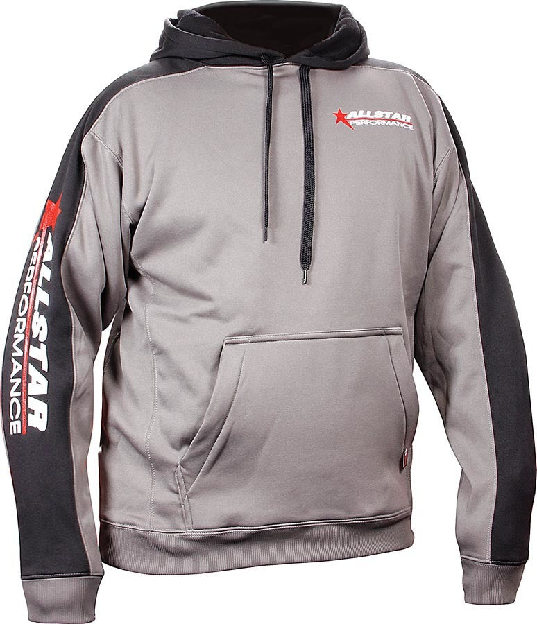 ALLSTAR PERFORMANCE 99916M Allstar Hooded Sweatshirt Med Silver/Bl
