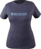 ALLSTAR PERFORMANCE 99922XL Allstar T-Shirt Ladies Vintage Navy X-Large