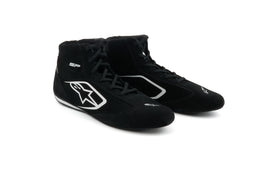 ALPINESTARS USA 2710426-12-10 Alpinestars USA SP V3 Mid-Top Driving Shoe - Black/White, Size 10