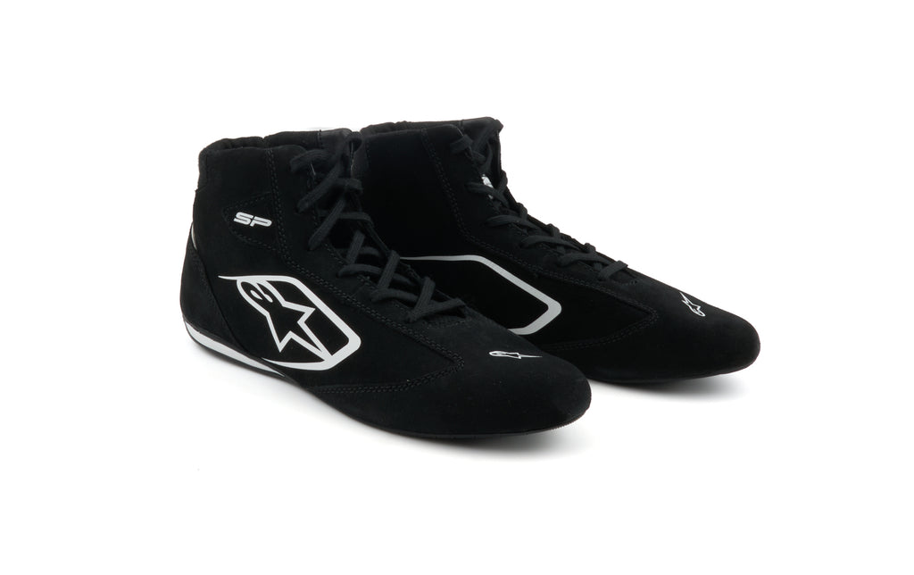 ALPINESTARS USA 2710426-12-6 Alpinestars USA SP V3 Mid-Top Driving Shoe Size 6 - Black/White