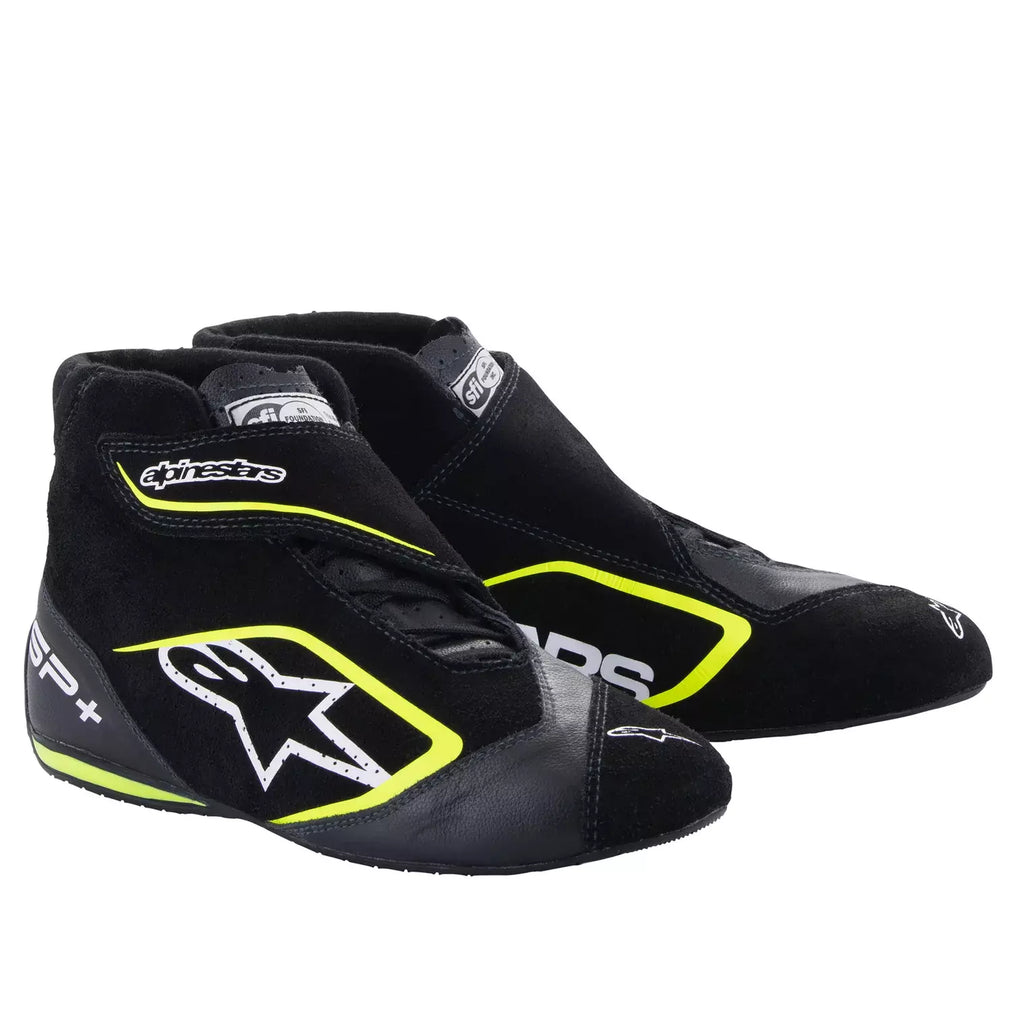 ALPINESTARS USA 2710823-155-13 Shoes SP+ Black / Yellow Flou 13