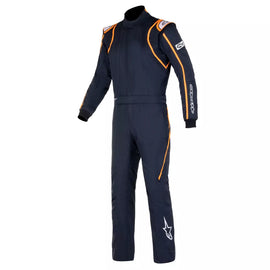 ALPINESTARS USA 3355121-1241-52 Suit GP Race V2 Black / Orange Medium