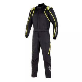 ALPINESTARS USA 3355121-155-52 Suit GP Race V2 Black / Yellow Medium