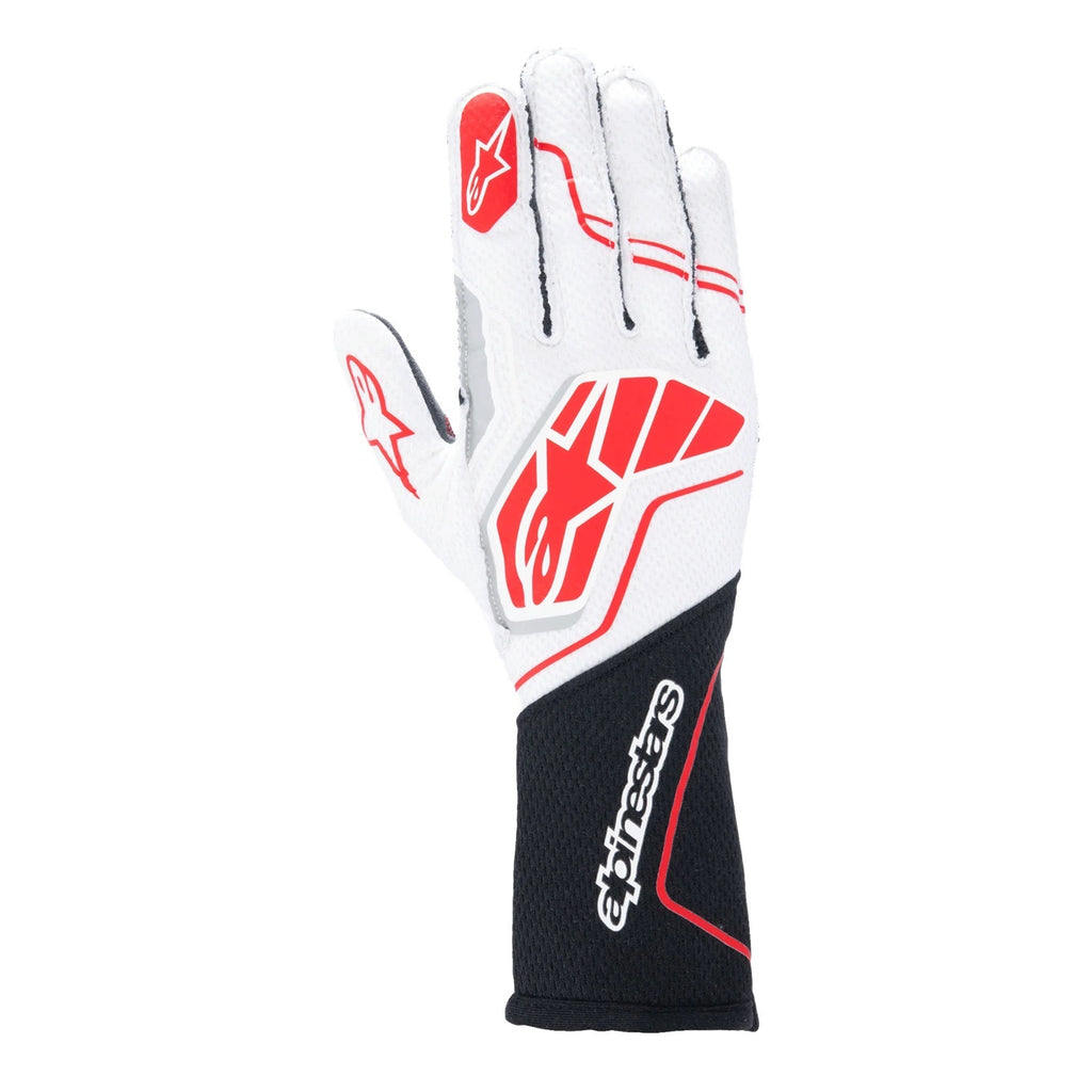 ALPINESTARS USA 3550224-123-S Glove Tech-1 ZX V4 Blk / Wht / Red Small