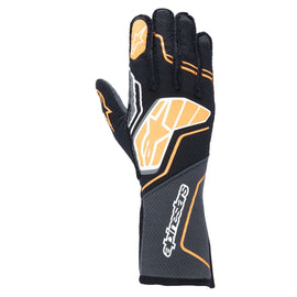 ALPINESTARS USA 3550224-156-XL Glove Tech-1 ZX V4 Blk / Flou Orange X-Large