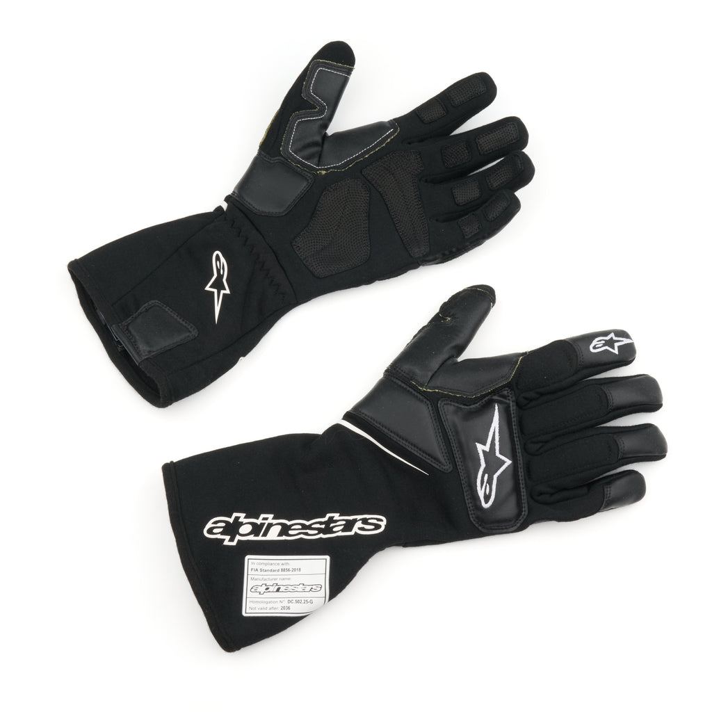 ALPINESTARS USA 3550226-12-XL Alpinestars USA Tech-M V2 Black FIA Driving Gloves - X-Large