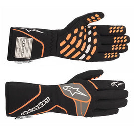 ALPINESTARS USA 3551023-156-XL Glove Tech-1 Race V3 Black / Orange X-Large