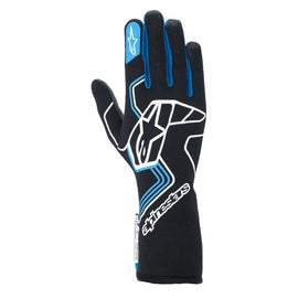 ALPINESTARS USA 3552024-17-XL Glove Tech-1 Race V4 Black / Blue  X-Large