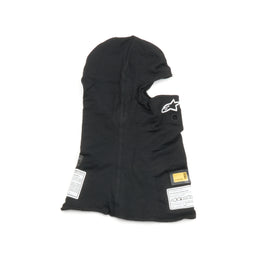 ALPINESTARS USA 4750126-10-OS Alpinestars USA Balaclava EVO V3 Black FIA / SFI - Single Eyeport Fire-Resistant Head Sock