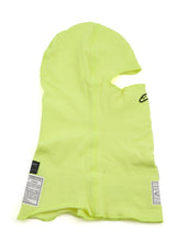 Load image into Gallery viewer, ALPINESTARS USA 4750126-55-OS Alpinestars USA Balaclava EVO V3 Single Eyeport FIA &amp; SFI Approved Fluorescent Yellow Head Sock