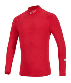 ALPINESTARS USA 4750325-30-XSS Alpinestars USA ZX EVO V3 Underwear Top - Long Sleeve, Red, SFI 3.3 & FIA Approved, X-Small / Small