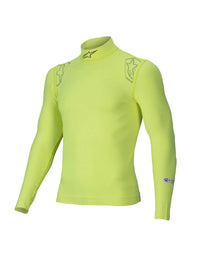 ALPINESTARS USA 4750325-55-XXL Underwear Top ZX EVO V3 Flu Ylw 2X-Lrg Long Slv