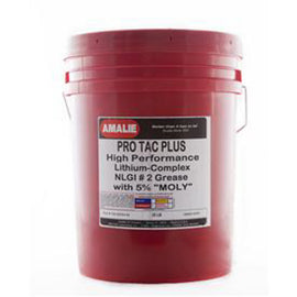 AMALIE 160-68334-28 Pro Tac Plus Grease w/ 5% Moly Case 35 Lbs.