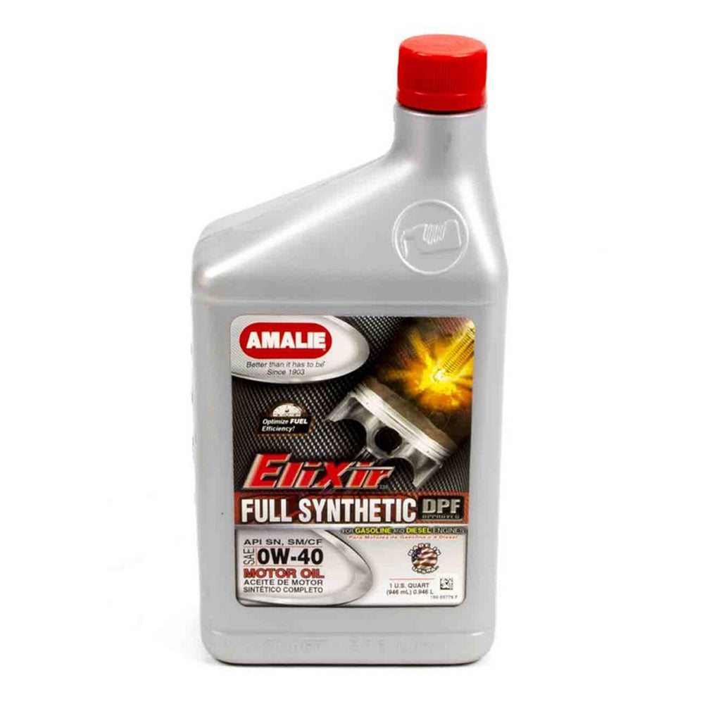 AMALIE 65776-56 Elixir Full Syn 0w40 Oil 1Qt