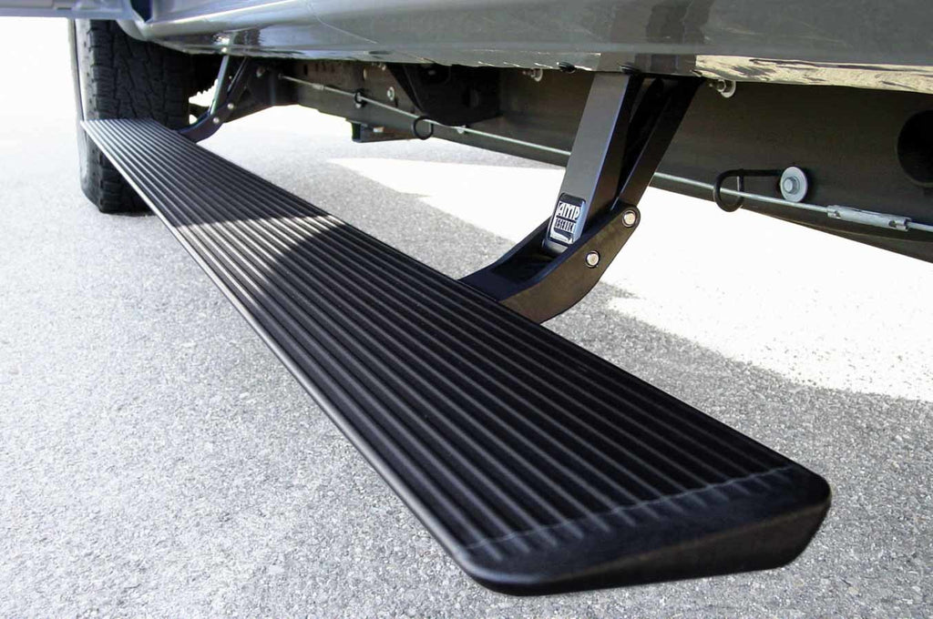 AMP RESEARCH 75113-01A AMP Research PowerStep Power-Deploying Running Boards with LED Lighting, Part 75113-01A, for 1999-2007 GM Full-Size Crew Cab Trucks