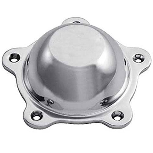 AMERICAN RACING WHEELS 3505293P Short Polished Center Cap w/o Logo Each