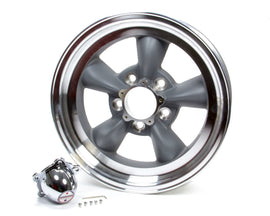 AMERICAN RACING WHEELS VN1055761 American Racing Wheels 15x7 Torq Thrust D Wheel – Machined Lip with Gray Finish, Part VN1055761