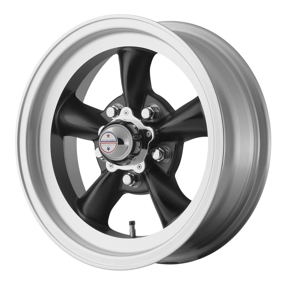 AMERICAN RACING WHEELS VN1055861B TORQ THRUST D 15x8.5 5x1 20.65 SATIN  BLACK W/ MA