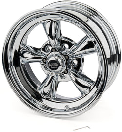 AMERICAN RACING WHEELS VN6155665 American Racing Wheels 15x6 Torq Thrust II Alloy Wheel with Chrome Finish, Part VN6155665