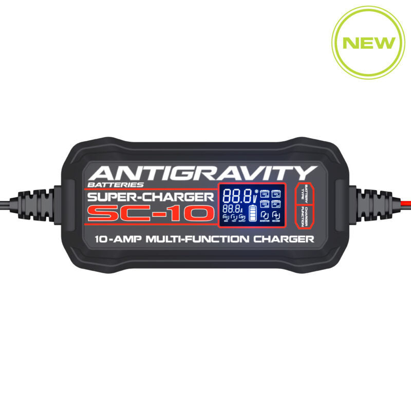 ANTIGRAVITY BATTERIES AG-BC-SC-10 SC-10 Super Charger Battery Charger 10 Amp