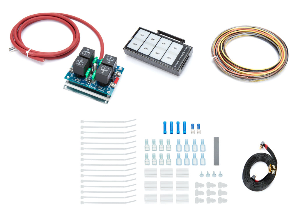 AUTO ROD CONTROLS 4003R 4 Switch Overhead Control Module C/F Fin.