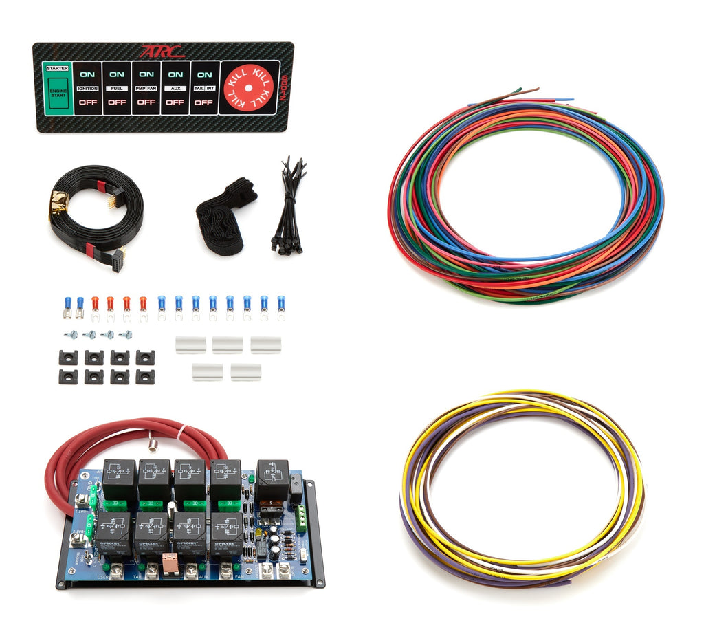 AUTO ROD CONTROLS 6001ZR-WH 6001Z Control Panel - Roll Bar Mount