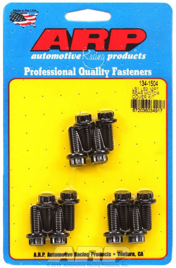 ARP 134-1504 Rear Motor Cover Bolt Kit - 12pt. LS1/LS2