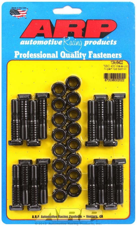 ARP 134-6402 SBC Rod Bolt Kit - Fits 400